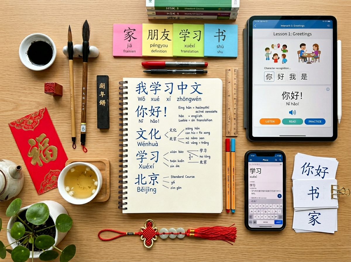 HSK study materials and preparation resources